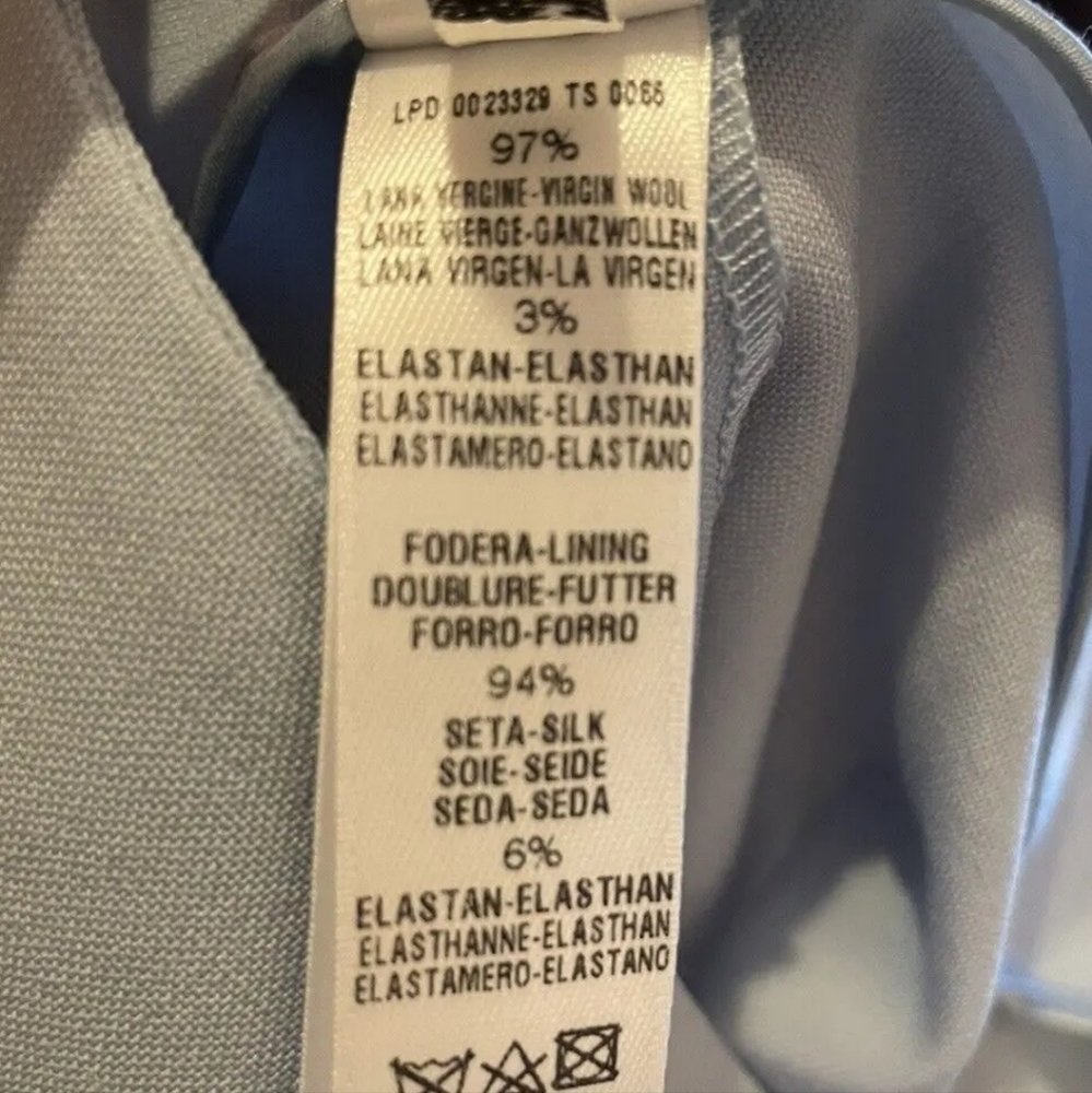 La Perla bionic light blue pant suit - Picture 8 of 8